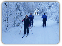 Silvester im Erzgebirge - Skifahren Skilift Skiloipe